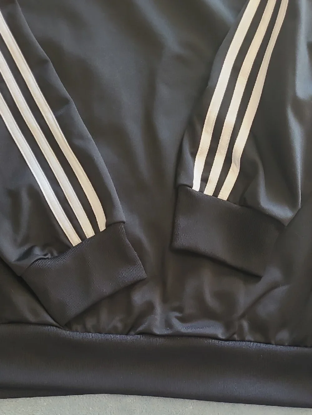 adidas Classic Track Jacket with White Stripes